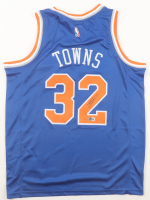 Karl-Anthony Towns Signed Knicks Nike Authentic Jersey (PSA) at PristineAuction.com