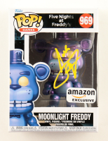 Josh Hutcherson Signed "Five Nights at Freddy's" #969 Moonlight Freddy Funko Pop! Vinyl Figure (Beckett) at PristineAuction.com