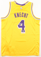 Dalton Knecht Signed Lakers Nike Authentic Jersey (Beckett) at PristineAuction.com
