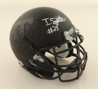 Isaiah Spiller Signed Texas A&M Aggies Matte Black Mini Helmet (Beckett) at PristineAuction.com