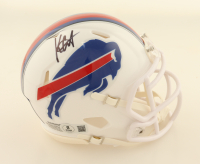 Keon Coleman Signed Bills Speed Mini Helmet (Beckett) at PristineAuction.com