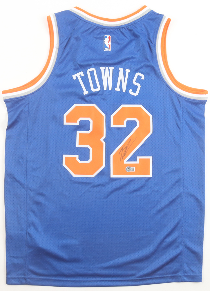 Karl-Anthony Towns Signed Knicks Nike Authentic Jersey (PSA) at PristineAuction.com Karl-Anthony Towns Signed Knicks Nike Authentic Jersey (PSA) at PristineAuction.com