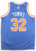 Karl-Anthony Towns Signed Knicks Nike Authentic Jersey (PSA) at PristineAuction.com