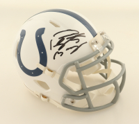 Peyton Manning Signed Colts Speed Mini Helmet (Fanatics) at PristineAuction.com
