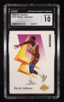 Magic Johnson 1991-92 SkyBox #137 (CGC 10) at PristineAuction.com