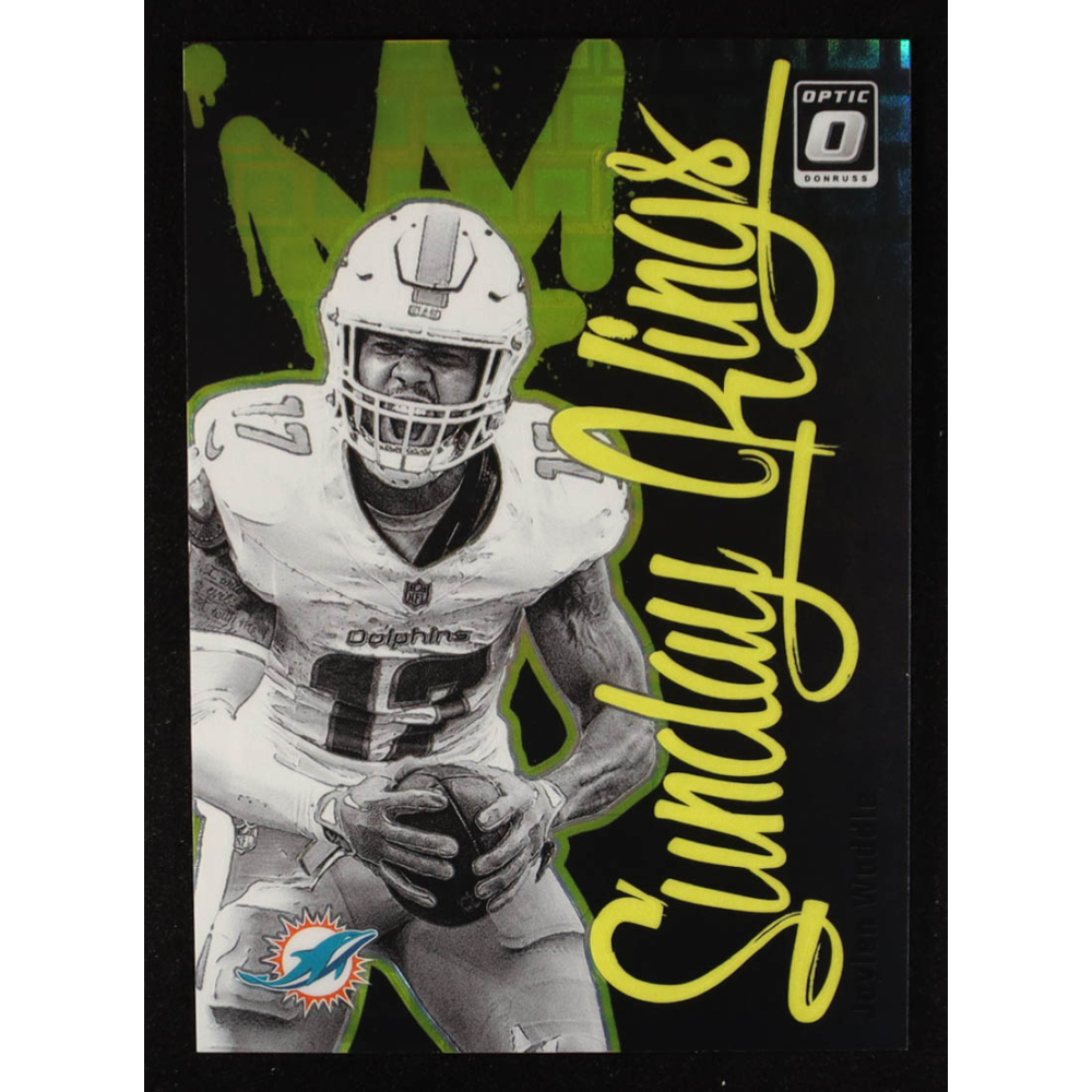 Jaylen Waddle 2024 Donruss Optic Sunday Kings Black Pandora #14 #04/25 at PristineAuction.com