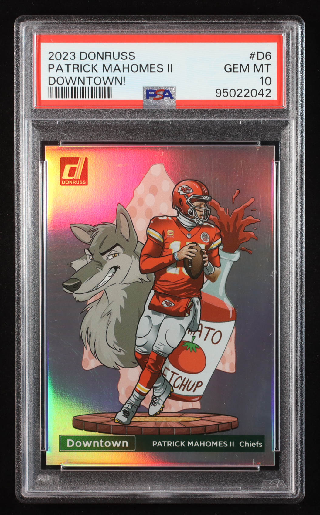 Patrick Mahomes II 2023 Donruss Downtown #6 (PSA 10) at PristineAuction.com Patrick Mahomes II 2023 Donruss Downtown #6 (PSA 10) at PristineAuction.com