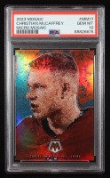 Christian McCaffrey 2023 Panini Mosaic Micro Mosaic #17 (PSA 10) at PristineAuction.com