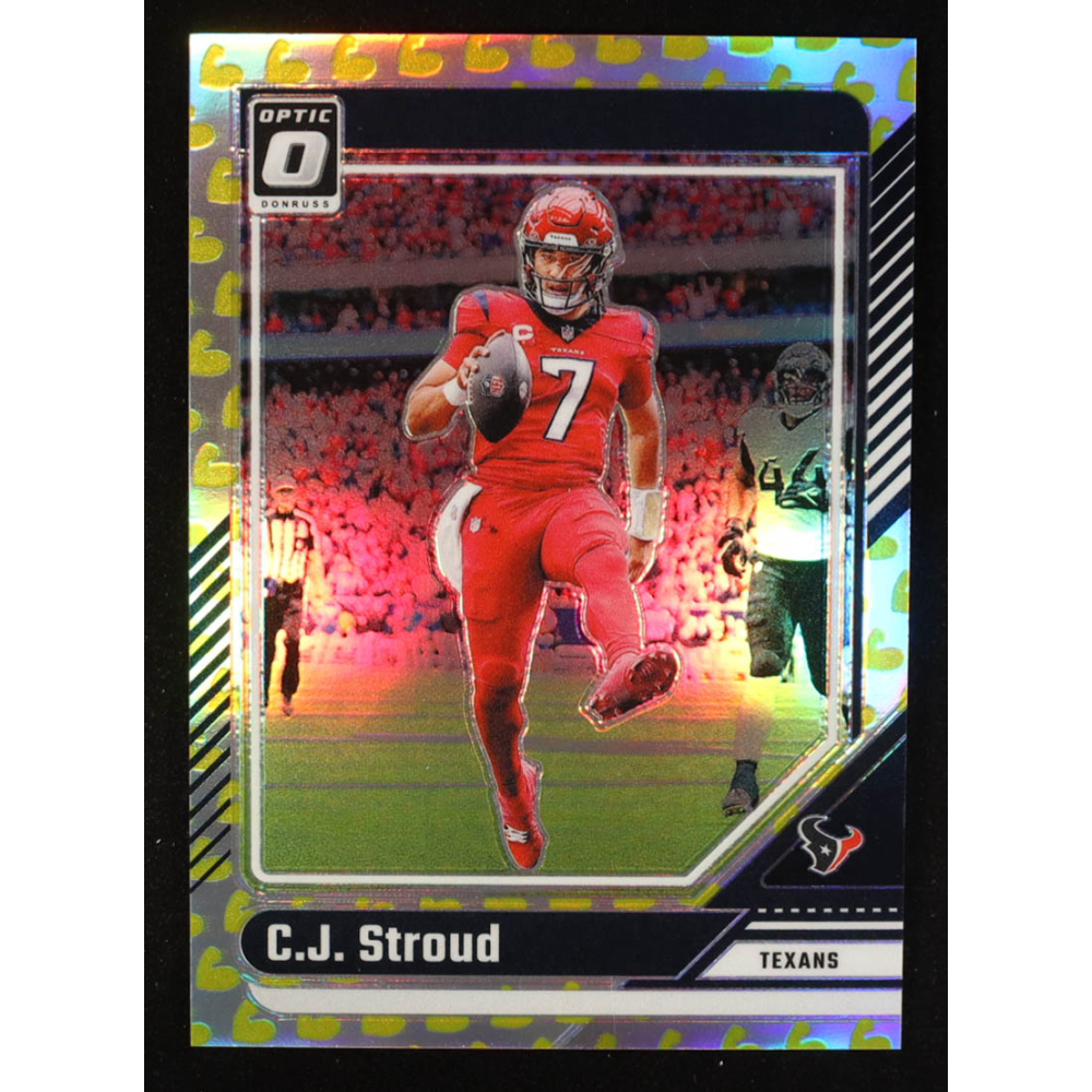 CJ Stroud 2024 Donruss Optic Flex #76 #074/149 at PristineAuction.com