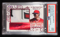 Shohei Ohtani 2018 Leaf In The Game Used Sports Super Patch Signatures Magenta #S01 RC #3/4 (PSA 9) at PristineAuction.com