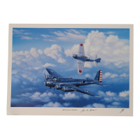 Joe M. Bean Signed Stan Stokes "Birth Of A Legend" Lithograph (AIV) at PristineAuction.com