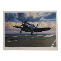 Guy Bordelon Signed Stan Stokes "Working The Night Shift" Lithograph Inscribed "VC-3" (AIV) at PristineAuction.com