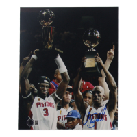Chauncey Billups Signed Pistons 8x10 Photo (Beckett) at PristineAuction.com