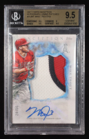 Mike Trout 2017 Topps Inception Autograph Jumbo Patches #IAJMT #28/50 (BGS 9.5 | Auto Grade 9) at PristineAuction.com