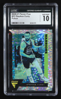 Stephen Curry 2020-21 Panini Flux Factory Pulsar #55 (CGC 10) at PristineAuction.com