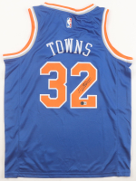 Karl-Anthony Towns Signed Knicks Nike Authentic Jersey (Beckett) at PristineAuction.com