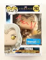 Angelina Jolie Signed "Eternals" #743 Thena Bobble-Head Funko Pop! Vinyl Figure (Beckett) at PristineAuction.com