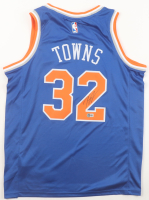 Karl-Anthony Towns Signed Knicks Nike Authentic Jersey (Beckett) at PristineAuction.com