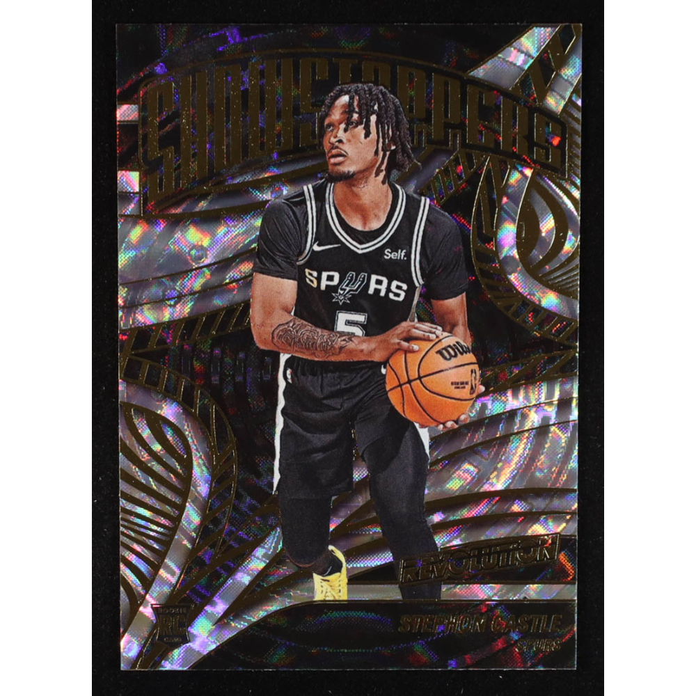 Stephon Castle 2024-25 Panini Revolution Showstoppers Fractal #24 RC at PristineAuction.com