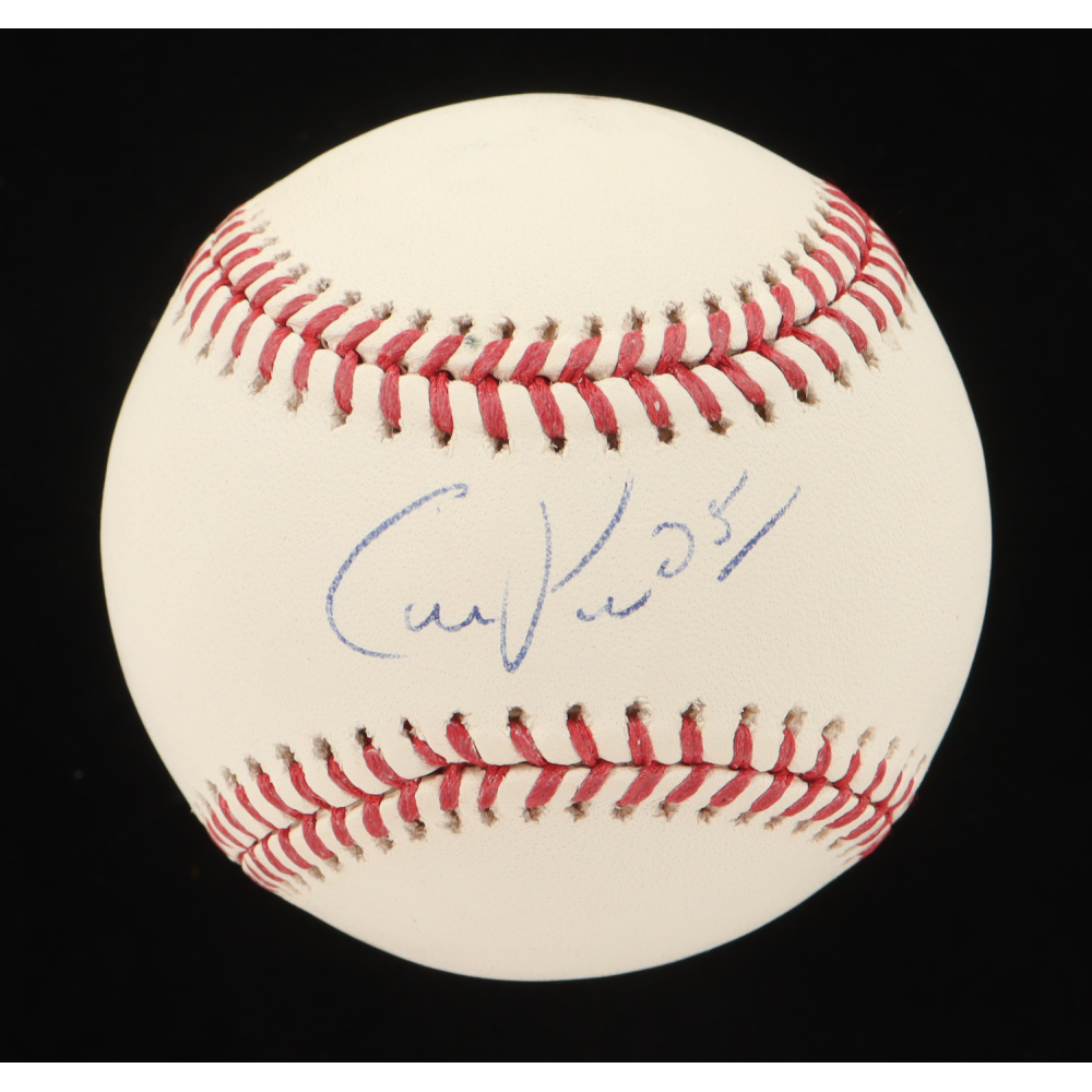 Cristian Pache Signed OML Baseball (JSA) at PristineAuction.com