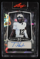 Travis Hunter 2025 Leaf Sports Heroes Autographs Silver Lava #BATH3 RC #1/1 at PristineAuction.com