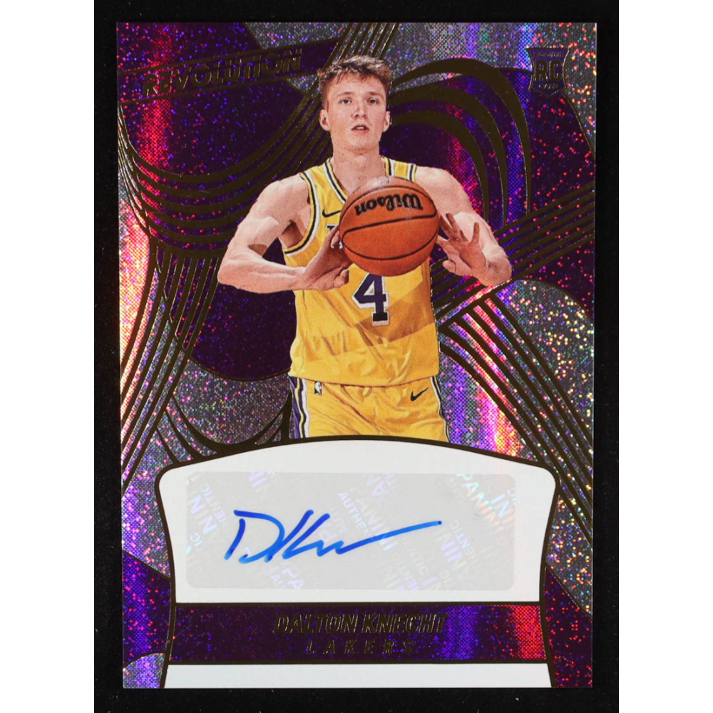 Dalton Knecht 2024-25 Panini Revolution Rookie Autographs #2 RC at PristineAuction.com