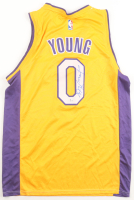 Nick Young Signed Lakers Adidas Authentic Jersey Inscribed "Swaggy P" (PSA) at PristineAuction.com