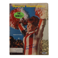 Kitty Mcmanus Signed 1967 Sports Illustrated Magazine Inscribed "Go Big Red!" (PSA) at PristineAuction.com