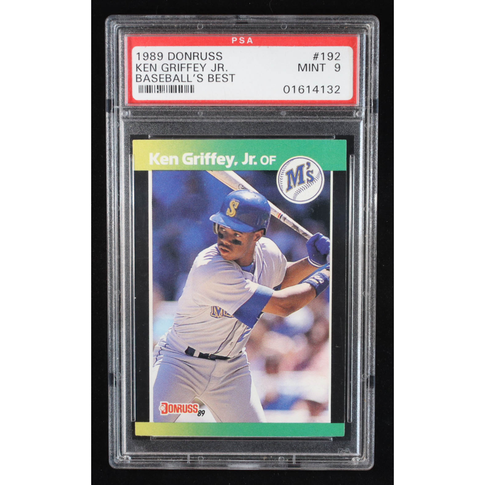 Ken Griffey Jr. 1989 Donruss Baseball's Best #192 RC (PSA 9) at PristineAuction.com