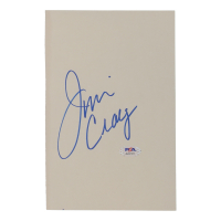 Jim Craig Signed Cut (PSA) at PristineAuction.com