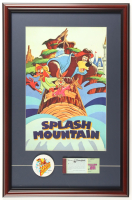 Splash Mountain Opening Day Custom Framed Poster Display at PristineAuction.com