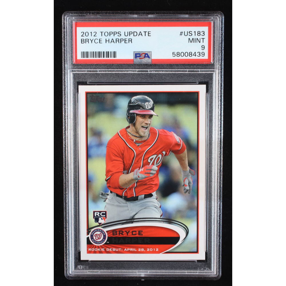 Bryce Harper 2012 Topps Update #US183 RC (PSA 9) at PristineAuction.com