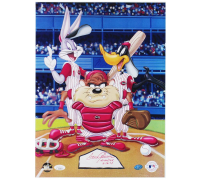 Tom Seaver Signed White Sox "Looney Tunes" 12x17 Photo Inscribed "No Hitter 6/16/78"" (JSA) at PristineAuction.com