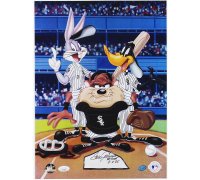 Tom Seaver Signed White Sox "Looney Tunes" 12x17 Photo Inscribed "#300 8-4-85" (JSA) at PristineAuction.com