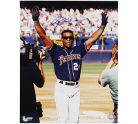 Rickey Henderson Signed Padres 16x20 Photo (JSA) at PristineAuction.com