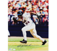 Rickey Henderson Signed Mets 16x20 Photo (JSA) at PristineAuction.com