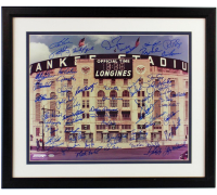 Yankees Alumni "Yankees Stadium" Custom Framed Photo Signed By (40) with Don Larsen, Jimmy Key & Don Mattingly (MAB) at PristineAuction.com