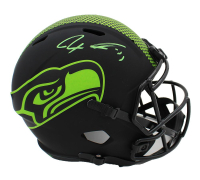 Jaxon Smith-Njigba Signed Seahawks Full-Size Eclipse Alternate Speed Helmet (Fanatics) at PristineAuction.com