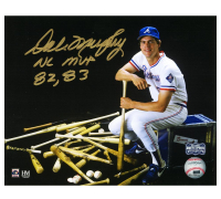 Dale Murphy Signed Braves 8x10 Photo Inscribed "82, 83 NL MVP" (Radtke) at PristineAuction.com