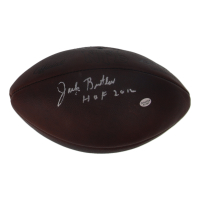 Jack Butler Signed NFL Football Inscribed "HOF 12" (JSA & OnlineCOA & CSA) at PristineAuction.com