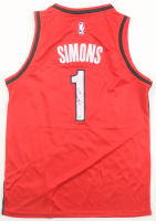 Anfernee Simons Signed Trail Blazers Jordan Authentic Jersey (PSA) at PristineAuction.com