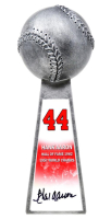 Hank Aaron Signed Championship Trophy (Schwartz) at PristineAuction.com
