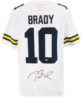 Tom Brady Signed Michigan Wolverines Jordan Brand Jersey (Fanatics) at PristineAuction.com