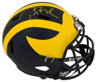 Tom Brady Signed Michigan Wolverines Full-Size Speed Helmet (Fanatics) at PristineAuction.com