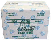 1990 Score Canadian Bilingual Hockey Factory Sealed Case with 20 Boxes (BBCE) at PristineAuction.com