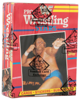 1985 Topps WWF Pro Wrestling Stars Wax Box with (36) Packs at PristineAuction.com