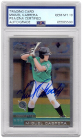 Miguel Cabrera Signed 2000 Topps Chrome Traded #T40 (PSA | Auto 10) at PristineAuction.com