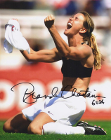 Brandi Chastain Signed Team USA 8x10 Photo Inscribed "USA" (Schwartz) at PristineAuction.com
