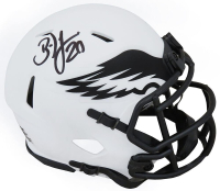Brian Dawkins Signed Eagles Lunar Eclipse Alternate Speed Mini Helmet (Schwartz) at PristineAuction.com
