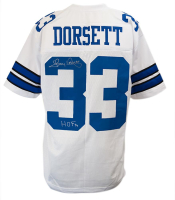 Tony Dorsett Signed Jersey Inscribed "HOF 94" (Schwartz) at PristineAuction.com